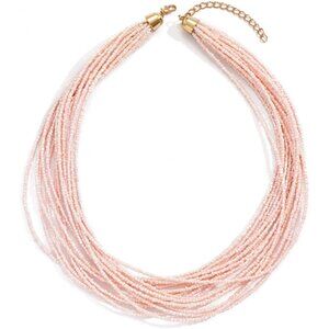 Elegant Multi-Layer Seed Bead Choker Necklace - Perfect for Summer Celebrations